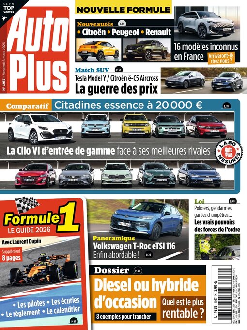 Title details for Auto Plus France by Editions Mondadori Axel Springer (EMAS) - Available